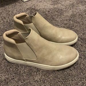 Coconuts high top snakeskin sneaker